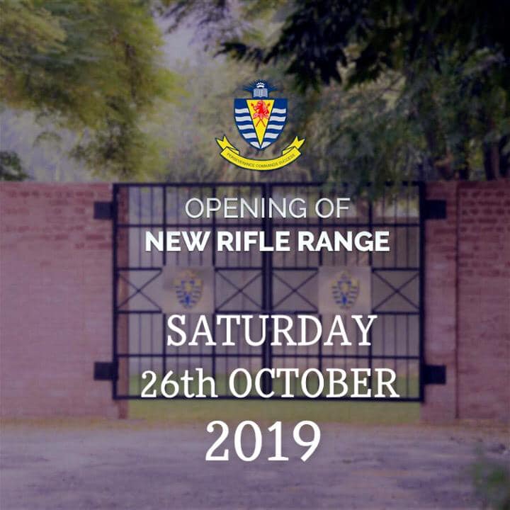 Opening of New Rifle Range 2019