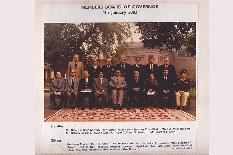 Board of Governor Meeting - 2002
